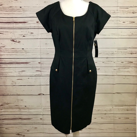 Chetta B Dresses & Skirts - Chetta B | Pin Up Style Black Sheath Dress